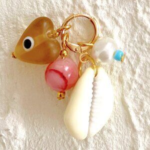 Bohemian Charms Mix | Cowrie Shells and Evil Eye Pendants